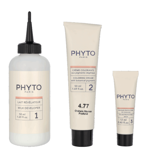 Phyto Phytocolor Permanent Color 4.77 Chatain Marron Haarverf 112 ml