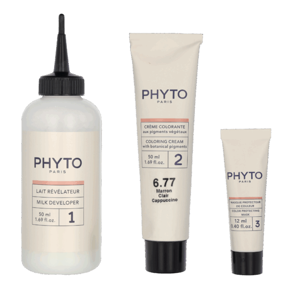Phyto Phytocolor Permanent Color 6.77 Marron Clair Haarverf 112 ml