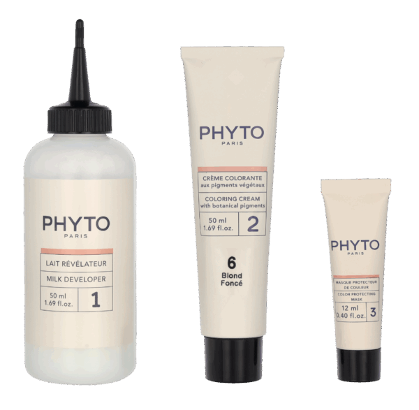 Phyto Phytocolor Permanent Color 6 Blond foncé Haarverf 112 ml