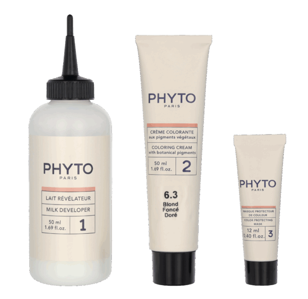 Phyto Phytocolor Permanent Color 6.3 Blond Foncé Doré Haarverf 112 ml