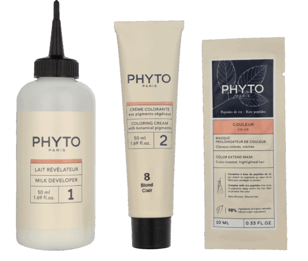 Phyto Phytocolor Permanent Color 8 Blond clair Haarverf 112 ml