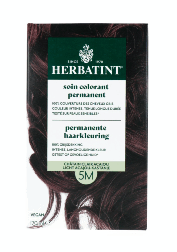 Herbatint Haarverf 5M Licht Acajou Kastanje
