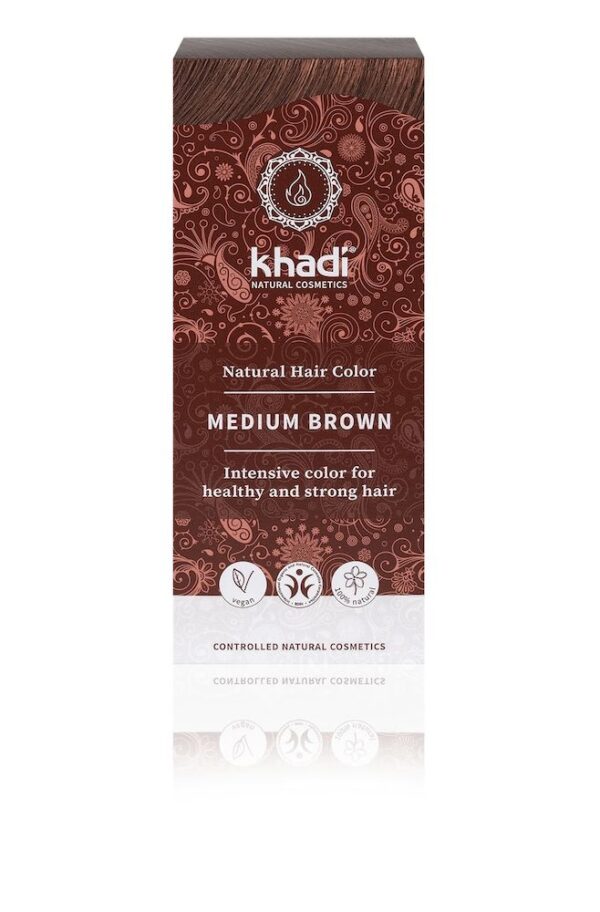 Khadi Haarverf Medium Brown