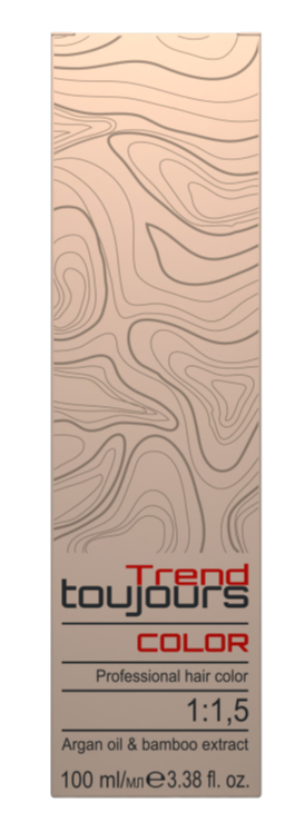 Toujours Trend Color 7.31 Golden Ash Blonde