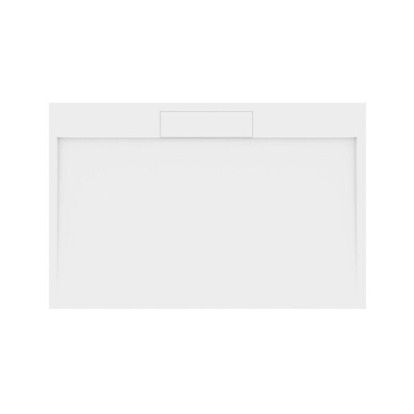 Douchebak Marmer Sapho Irena 120x80x3.5 cm Rechthoek Wit Sapho