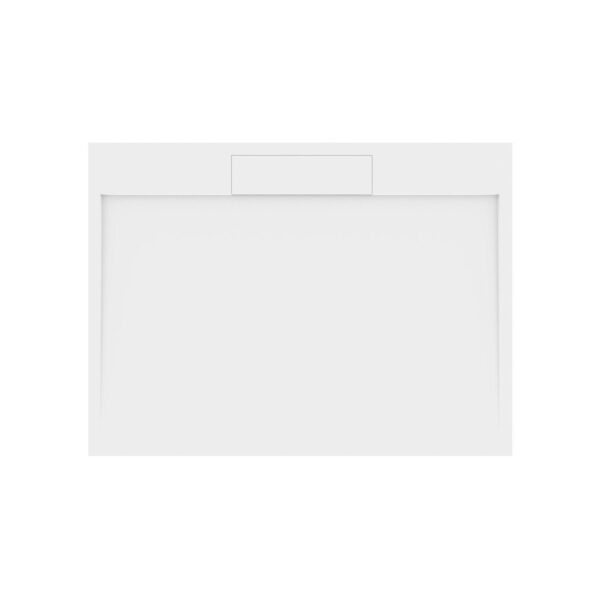 Douchebak Marmer Sapho Irena 120x90x3.5 cm Rechthoek Wit Sapho