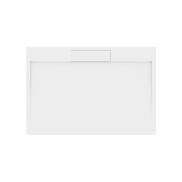 Douchebak Marmer Sapho Irena 130x90x3.5 cm Rechthoek Wit Sapho