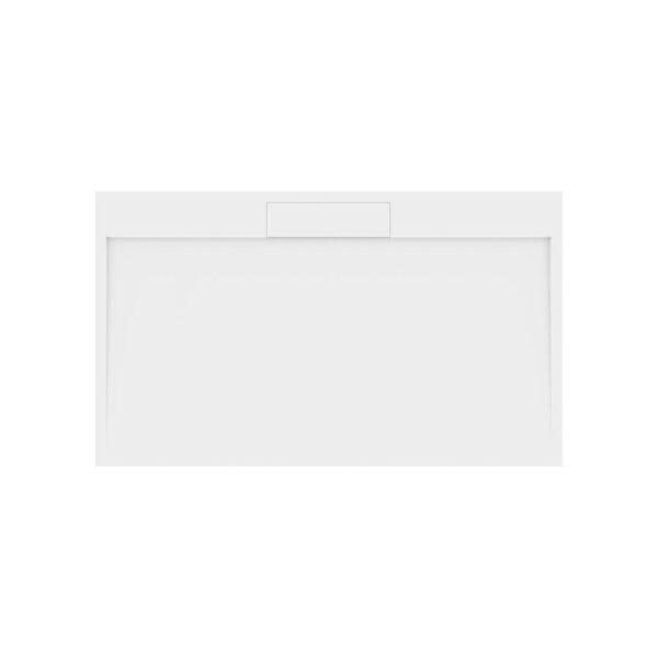 Douchebak Marmer Sapho Irena 150x90x3.5 cm Rechthoek Wit Sapho
