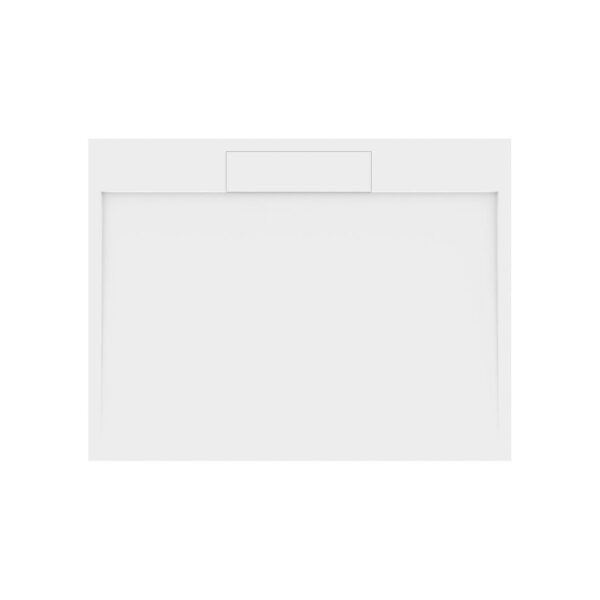 Douchebak Marmer Sapho Irena 130x100x3.5 cm Rechthoek Wit Sapho