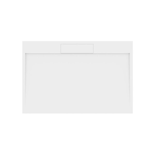 Douchebak Marmer Sapho Irena 150x100x3.5 cm Rechthoek Wit Sapho