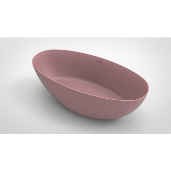 Vrijstaand Ligbad Arcqua Ica 170x80 Mat Roze Arcqua