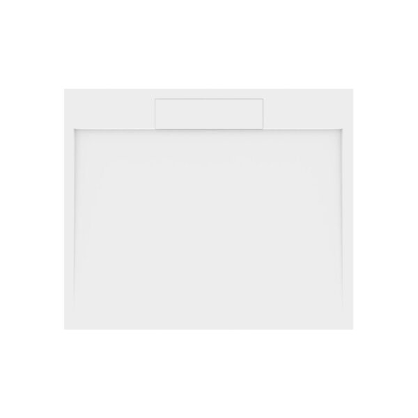 Douchebak Gegoten Marmer Sapho Irena 120x100x3.5 cm Rechthoek Wit