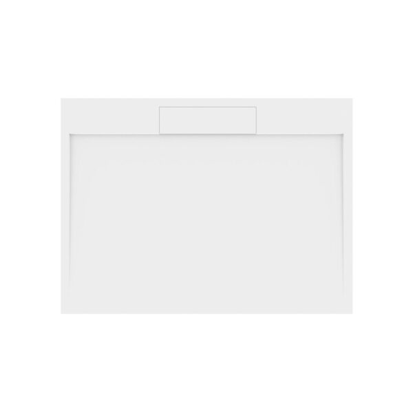 Douchebak Gegoten Marmer Sapho Irena 120x90x3.5 cm Rechthoek Wit