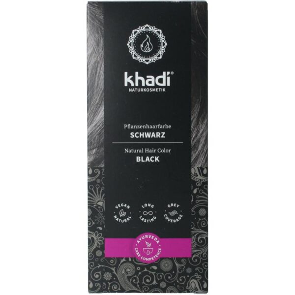 Khadi Haarkleur black