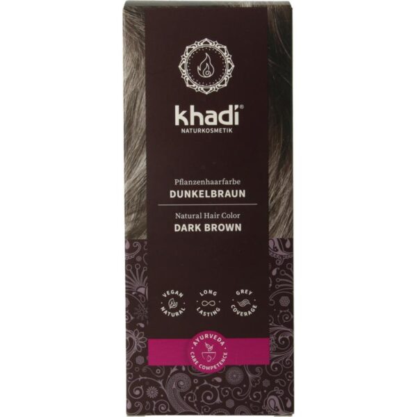 Khadi Haarkleur dark brown